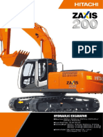 Hitachi Excavator ZX200-3, ZX200LC-3