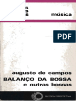 Augusto de Campos-Livro Balanco Da Bossa