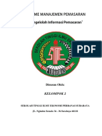 Download Makalah Mengelola Informasi Pemasaran by JUAL MAKALAH SN367483809 doc pdf