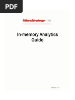 In Memory Analytics