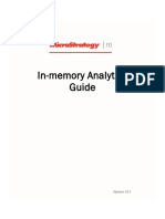 In Memory Analytics