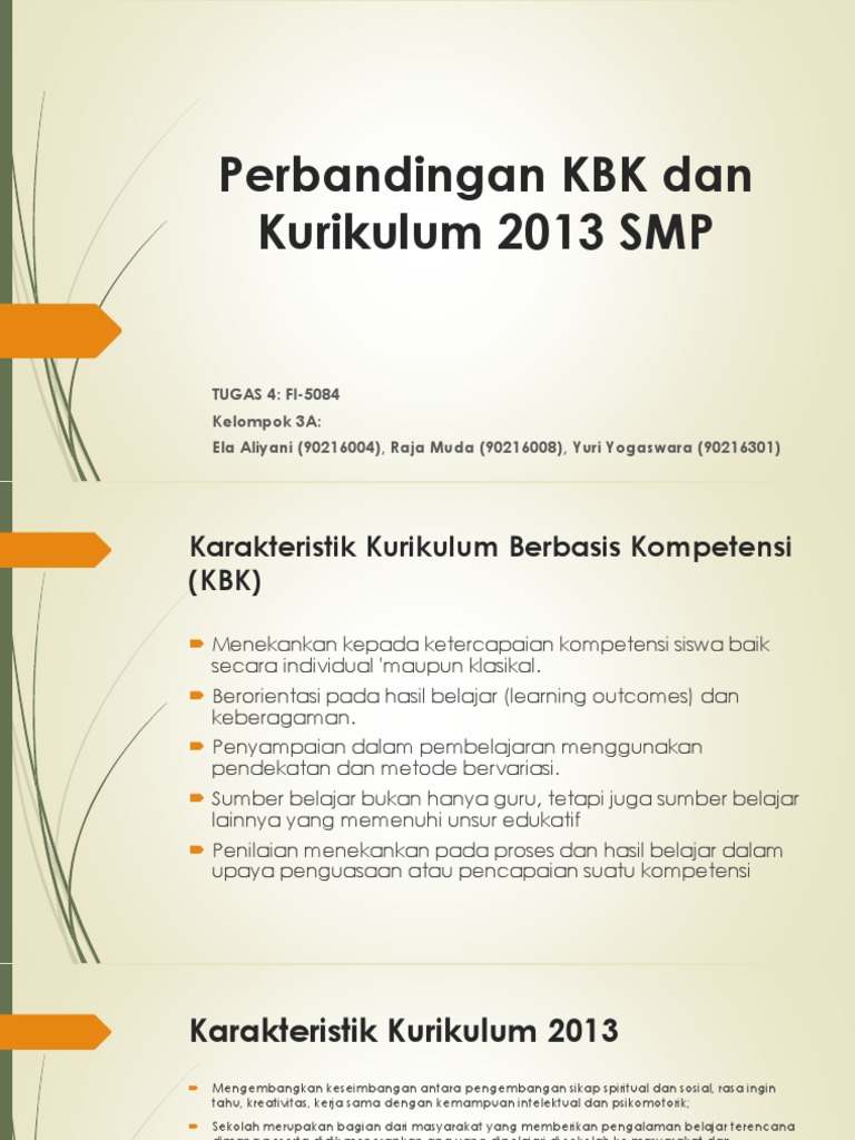 Kurikulum 2013 Smp