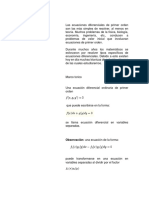 Observación: Una Ecuación de La Forma