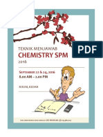 Chemistry SPM: Teknik Menjawab 2016