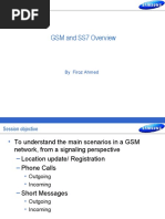 GSM and SS7 Overview: by Firoz Ahmed