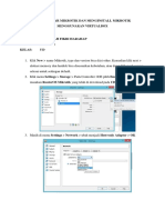 Sintak Dasar Mikrotik Dan Menginstall Mikrotik Menggunakan Virtualbox