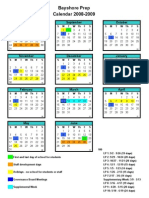 BSP 08 09 Calendar