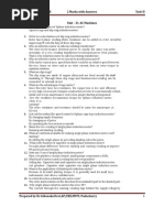 II yr/III Sem/Mech/EEE 2 Marks With Answers Unit-II