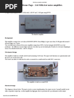 144 MHz Preamplifier With BF981