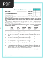 Interest Checklist UK (Adapted) | PDF | Sports | Entertainment
