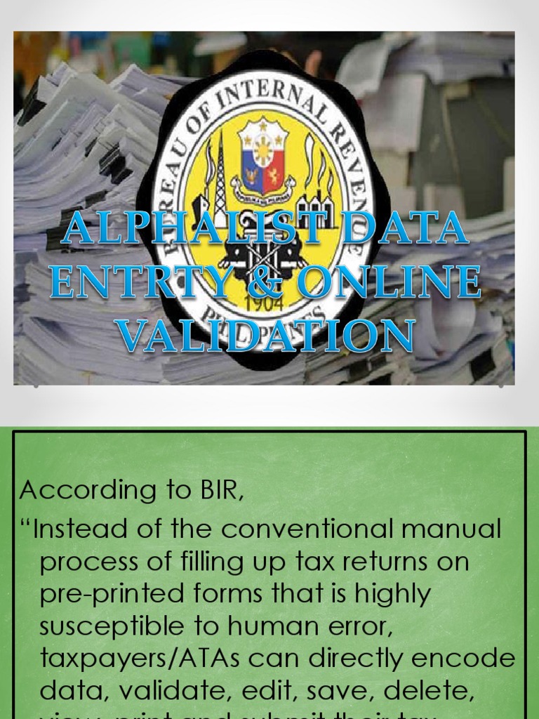 eBIRForms: Simplified Tax Filing Guide | PDF