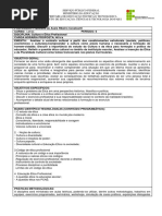 Plano Da Disciplina Letras