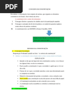 Conceito de Constituição
