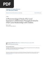 A Phenomenological Study of the Lived Experiences of Elementary P