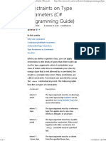Constraints On Type Parameters (C# Programming Guide) - Microsoft Docs