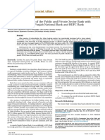 A Comparative Study of The Public and Private Sector Bank Withspecial Reference To Punjab National Bank and HDFC Bank 2167 0234 1000155