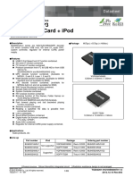 Aac/Wma/Mp3 +SD Memory Card + Ipod: Datasheet