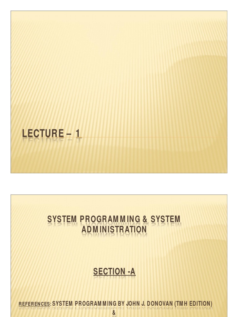 Lec 1 PDF | PDF | Assembly Language | Computer Program