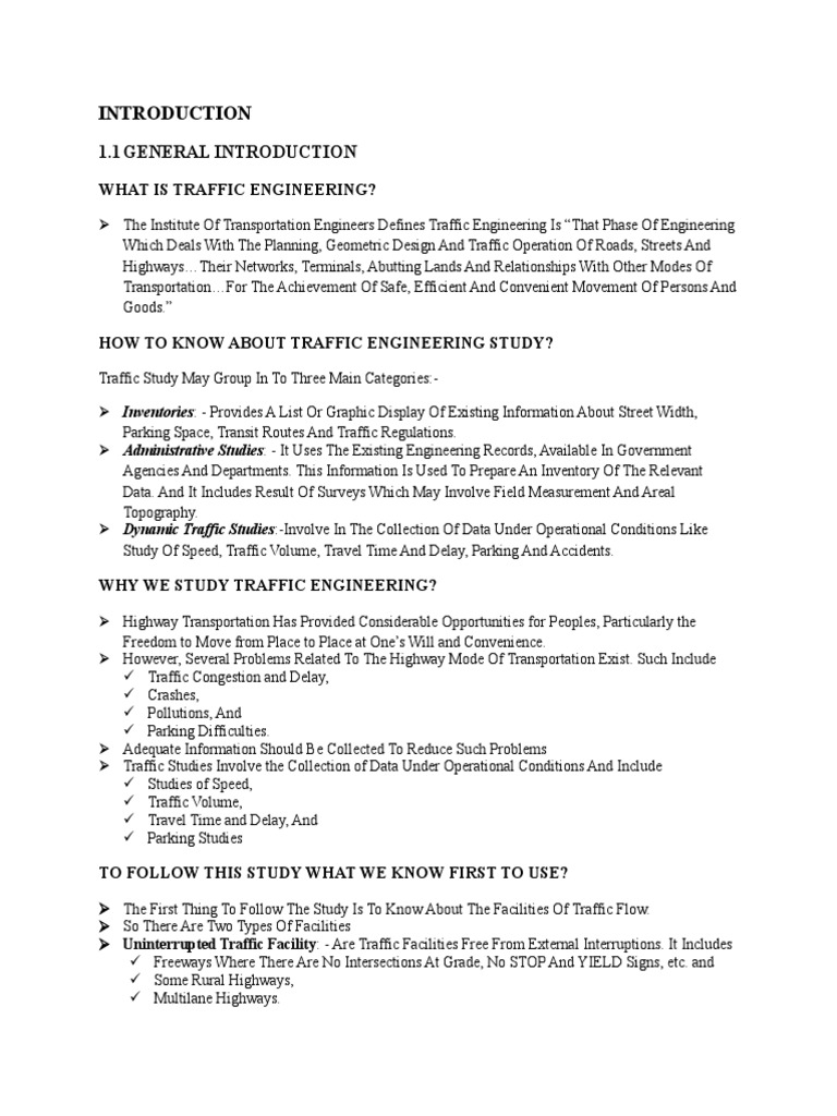 Traffic Flow Control Techniques Guide | PDF | Traffic | Traffic Congestion