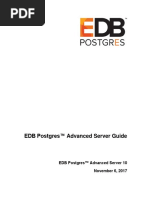 EDB Postgres Advanced Server Guide v10