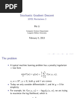 3 Recitation StochasticGradientDescent