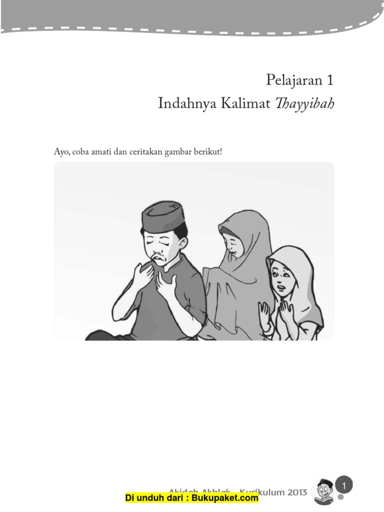 Pelajaran 1 Indahnya Kalimat Tayyibah