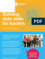 The Open Data Leaders Network flyer 