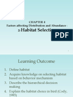 c4 Habitat Selection