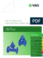 List of References Vag Eko: Plus Gate Valve