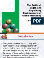 The Political, Legal, and Regulatory Environments of Global Marketing