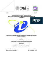 Compensadores Por Medio de Amplificadores