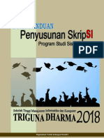 Panduan Skripsi Sistem Informasi 2018-2019 PDF