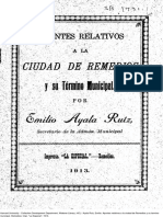 Ayala Ruiz Remedios y Jurisdicción 1913