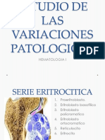 Estudio de Las Variaciones Patologicas