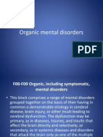Organic Mental Disorders - VLA