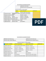 Rol de Turnos Del Auxiliar