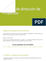 Manual de Dirección de Proyectos