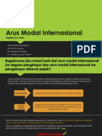 Arus Modal Internasional