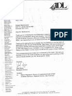 ADL letter