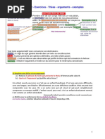 Exercices sur le texte argumentatif | PDF | Arts du langage et discipline
