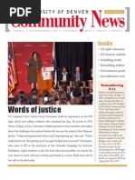 Download 2010 September Community News by University of Denver SN36753425 doc pdf