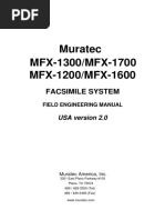 Mfx1200, Mfx1300, Mfx1600, Mfx1700 Service Manual