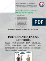 Participantes en Una Auditoria