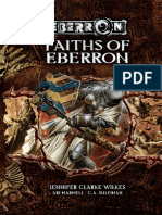 3.5 - Eberron - Faiths of Eberron PDF