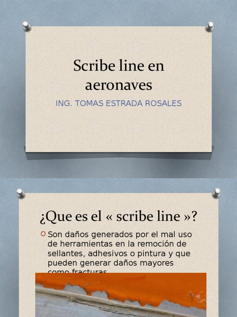 Prevención y Detección de Scribe Lines | PDF | Aeronáutica | Aviación
