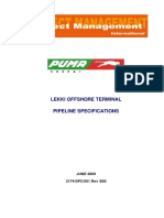 Leki Pipeline Specifications