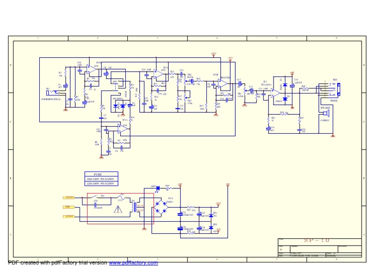 Fender Sp 10 Schematic Pdf