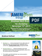 Biodiesel Fleet Myth Busting