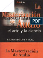 La Masterizacion - El Arte y La Ciencia 