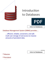 To Databases: Jennifer Widom